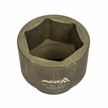 zeskant krachtdop 85 mm - 1 duims aansluiting - slagdop - impact dop - rateldop - dop - asta