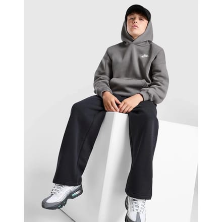 Nike Club Oversized Hoodie Junior - Bruin - Kind, Bruin 10-12Y