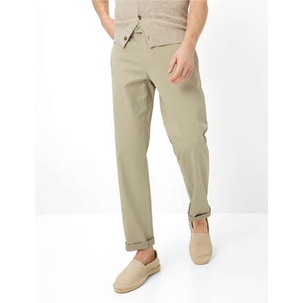Brax Heren Chino  Style EVEREST AVOCADO, licht groen, maat 46