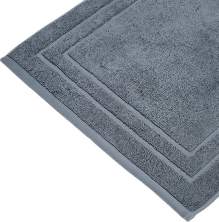 Atmosphera Badkamerkleed/badmat - vloermat - donkergrijs - 50 x 70 cm