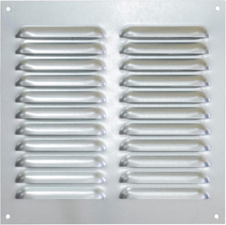 Ventilatierooster 195 x 195 mm met insectenwerend net