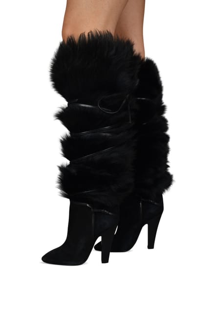 Saint Laurent Laarzen Jokull Zwart