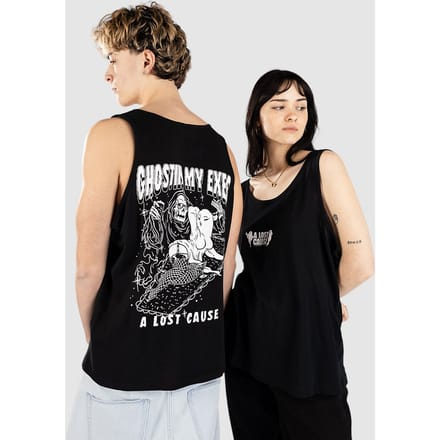 A Lost Cause Ghostin V2 Tanktop zwart