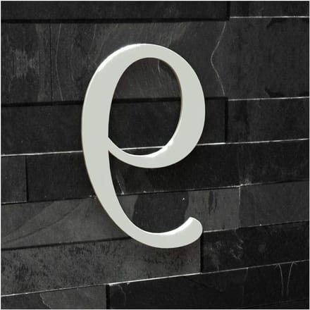 Huisnummer 9 - Adrescijfer - Huis Identificatie - Klassiek Lettertype - 30 cm - Wit
