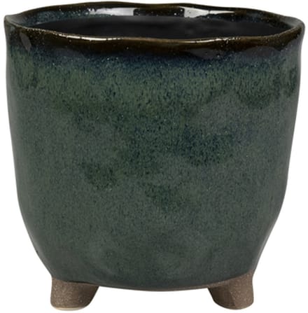 Ter Steege Bloempot Blauw D 19 cm H 18 cm Opening 17 cm