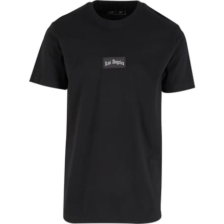 Mister Tee - Los Angeles Patch Heren Tshirt - L - Zwart