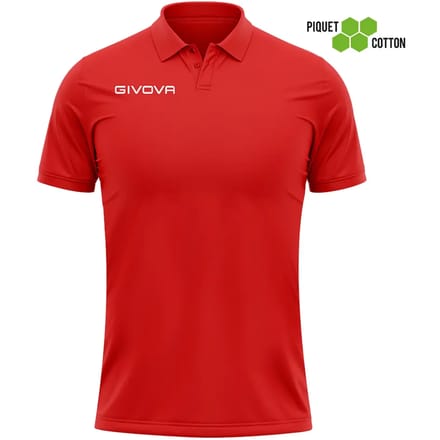 Katoenen piqué polo Givova Summer