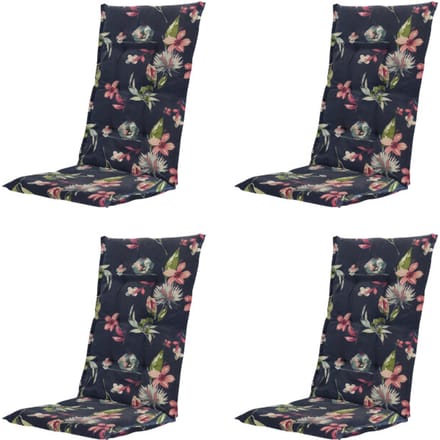 Madison kussen hoge rug cato - 123x50x5cm set van 4