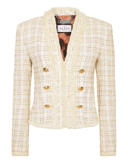 Tweed Bolero Blazer