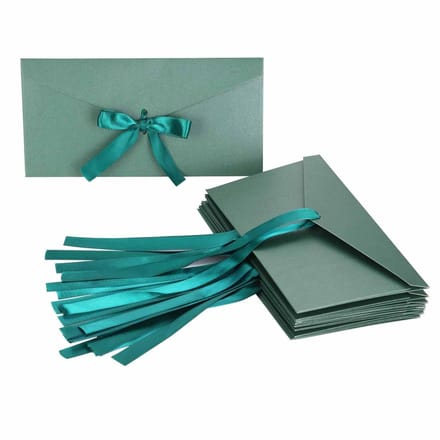Dailygoods- Enveloppen 10 Stuks - Parelmoer Papier - Kraftpapier