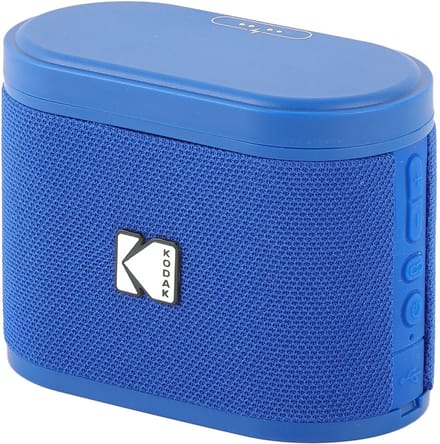 Kodak SoundBrix Bluetooth Speaker – Draadloze Muziek Box – 5W RMS – Blauw