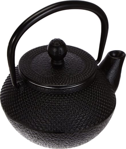 Cosy&Trendy Kobe Theepot - Gietijzer - 0L3 - Zwart