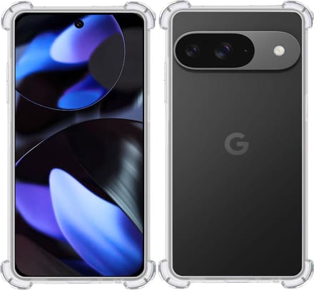 Hoesje geschikt voor Google Pixel 9 / 9 Pro – Extreme Shock Case – Case Transparant