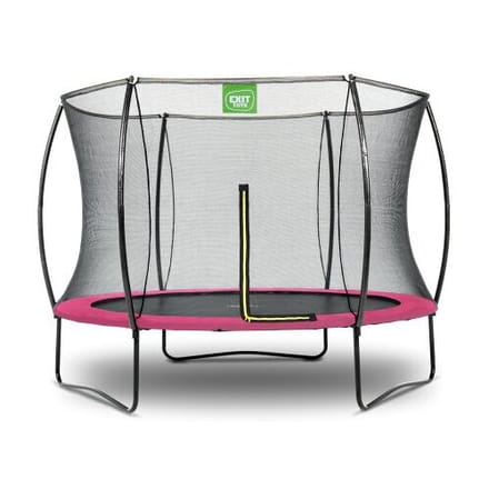 EXIT Silhouette Trampoline ø244cm - Op Poten - Rond - Trampoline Buiten - Voor Kinderen - Roze