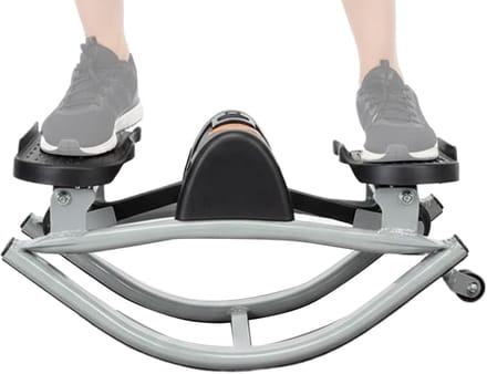 Workout Machine - Stepper Thuis - Benen Trainen - Geluidsloos Hydraulisch - 50 x 25 x 25cm - Zwart