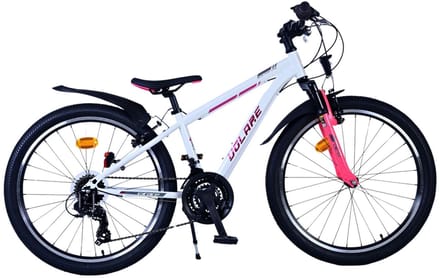 Volare XC Race Kinderfiets - 26 inch - Wit Roze - 21 versnellingen