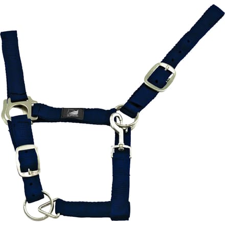 Nylon halster voor paard met dubbele aanpassing Supreme