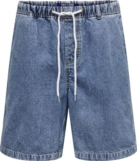 ONLY & SONS Denim shorts ONSFADE Mid waist Loose fit Cargo shorts