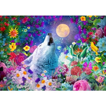 Wolf Moon Puzzel 1000 Stukjes