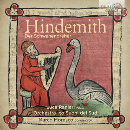Luca Ranieri - Hindemith: Der Schwanendreher (CD)