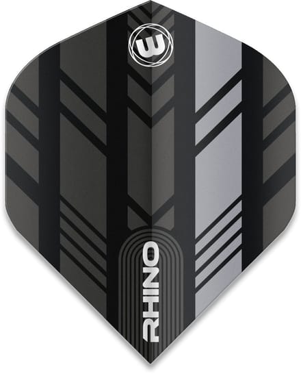 Winmau Rhino Extra Thick Black & Grey - Dart Flights