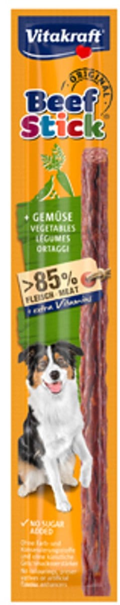 Vitakraft Beef Stick Original Groente - 5 stuks