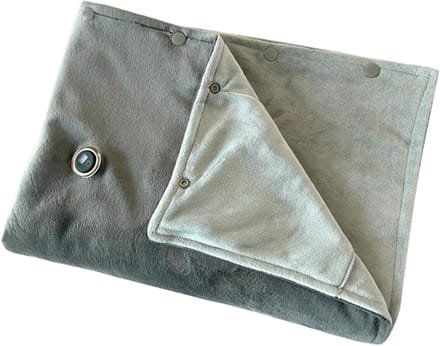 Elektrische Deken - Verwarmde Plaid - Comfort Thuis - Oplaadbaar Via USB - 150 x 8 cm