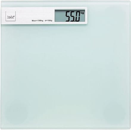 Kela Weegschaal Linda 30 X 30 X 2 Cm Glas Transparant