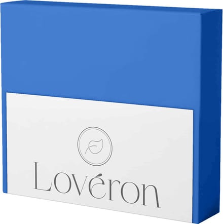 Lovéron kussensloop - Katoen - 2 stuks - 40x60 cm - Blauw