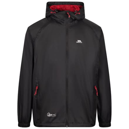 Trespass Qikpac Jas Zwart XS Man