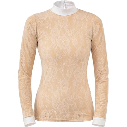 Damespolo met lange mouwen Cavalliera Pure Lace