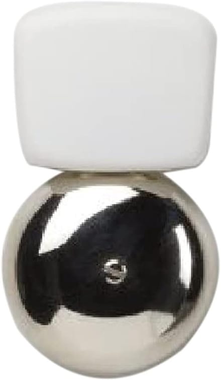 Draadloze Gong - Deurbel - Huisbeveiliging - Draagbaar - 11.8 cm - Ivoor