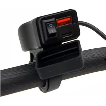 Dubbele USB-motoaansluiting Brazoline