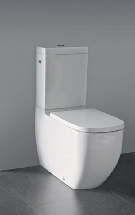 Laufen Palomba closetzitting met deksel afneembaar met softclose wit
