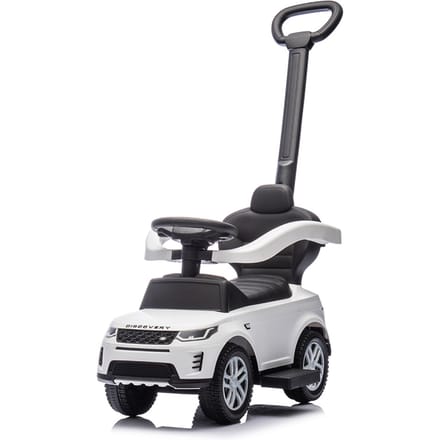 Billy Loopauto met Duwstang Land Rover Discovery White