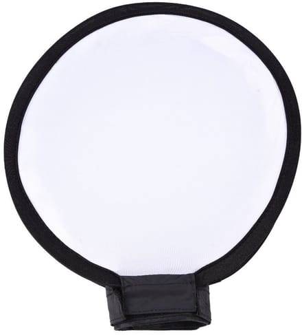 Allecto - Opvouwbare Flash Diffuser - Mini Softbox - 30 cm - Beauty Dish - Draagbaar - Lichtdiffuser - Geschikt voor Fotografie