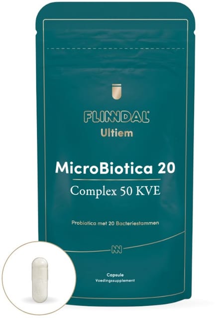 Ultiem Probiotica Complex 50 KVE - Bevat 20 verschillende bacteriestammen - 30 capsules