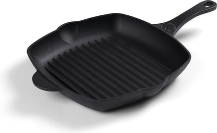Żeliwna patelnia grillowa 28x28 cm – Holm