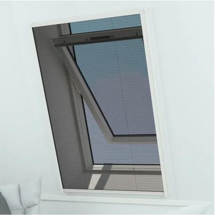 Livn Plissehor Raam Plus - Wit - maat 120 x 155 cm