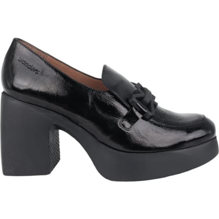 Wonders Frau - dames pump - Zwart - maat 40 (EU) 7 (UK)