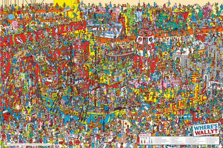 Poster Where's Wally 61x91,5cm