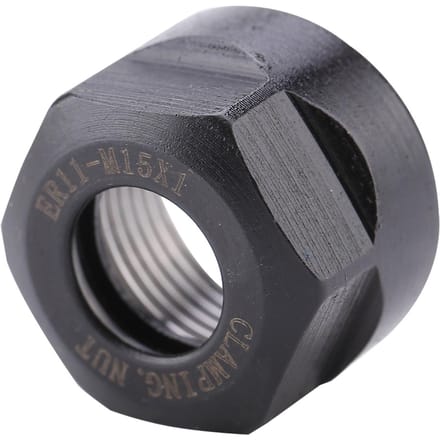 1PCS ER11 Type Spantang Klemmoer Spanhuls Houder Klembit (Zwart M15 * 1 ER11A)