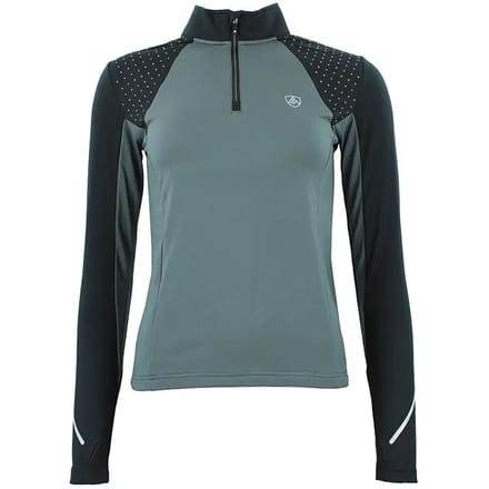 Dames t-shirt 1st skin met ritssluiting Peak Mountain