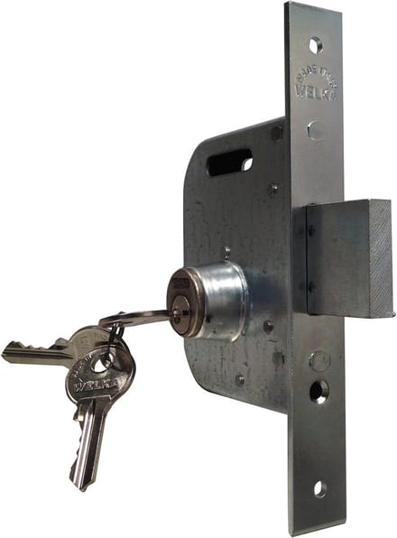 Deurslot - Sluiting - Beveiliging - Twee punts sluiting - 45 mm - Metaal