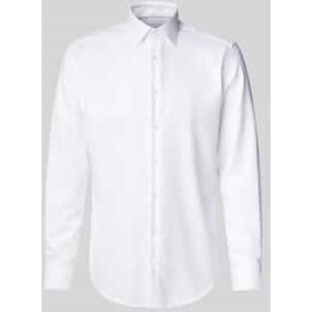 Regular fit zakelijk overhemd van big twill