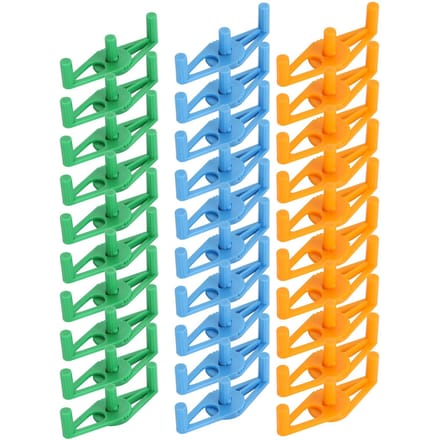 30 stuks Low Stress Training Clips Verstelbaar Herbruikbaar Plastic Plant Stengel Buiger Trainingsclips voor orange