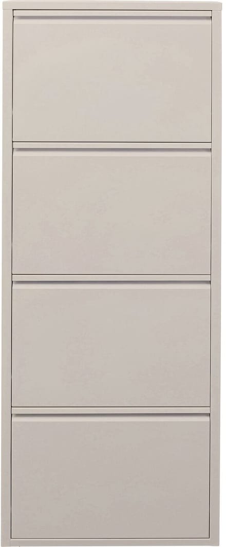 Schoenenkast Caruso creme 4 laden Kare Design