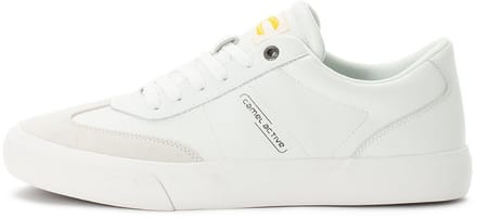camel active Sneakers met suède details - Maat menswear-41 - Wit