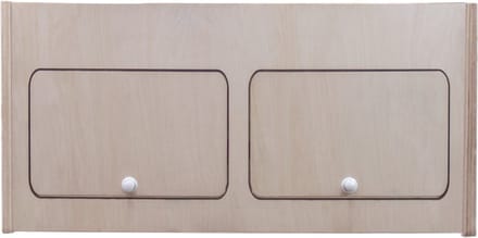Bovenkast camperbusje - natuurlijk - 80 x 35 x 35 cm - softclose
