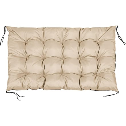Tuinkussen 120x80 cm voor palletbank waterdicht beige